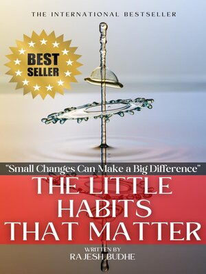 cover image of The Little Habits That Matter